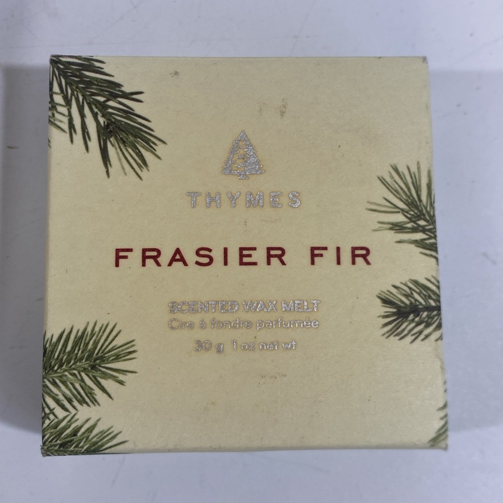 Thymes Frasier Fir Scented Wax Melt 1oz New Sealed